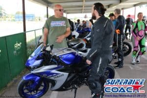 A real hands on workshop with Superbike-Coach