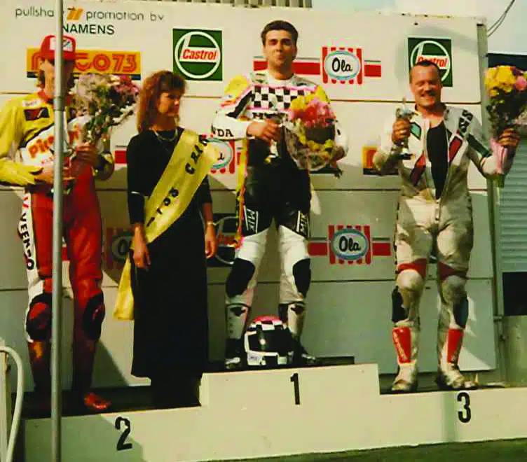 Can Akkaya wins an international race in Oss NL and sets the record of the race. He lead the race from the Pole Position to the finish in 1994