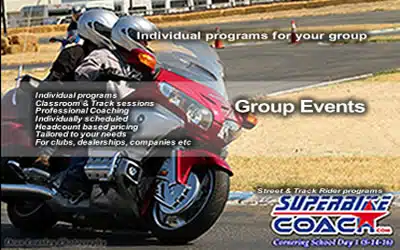 Superbike-Coach Group Events