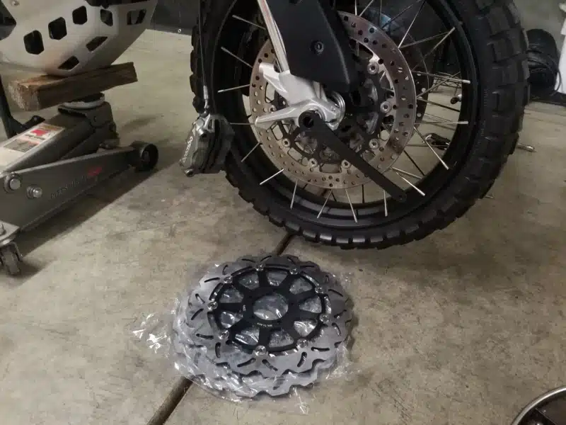 changing rotors