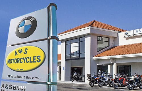 AS motorcycles sign