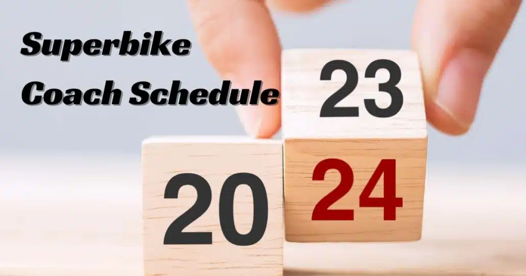  Superbike-Coach Schedule 2024 