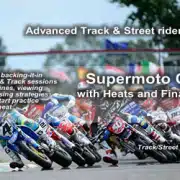 Supermoto class and race with Superbike-Coach